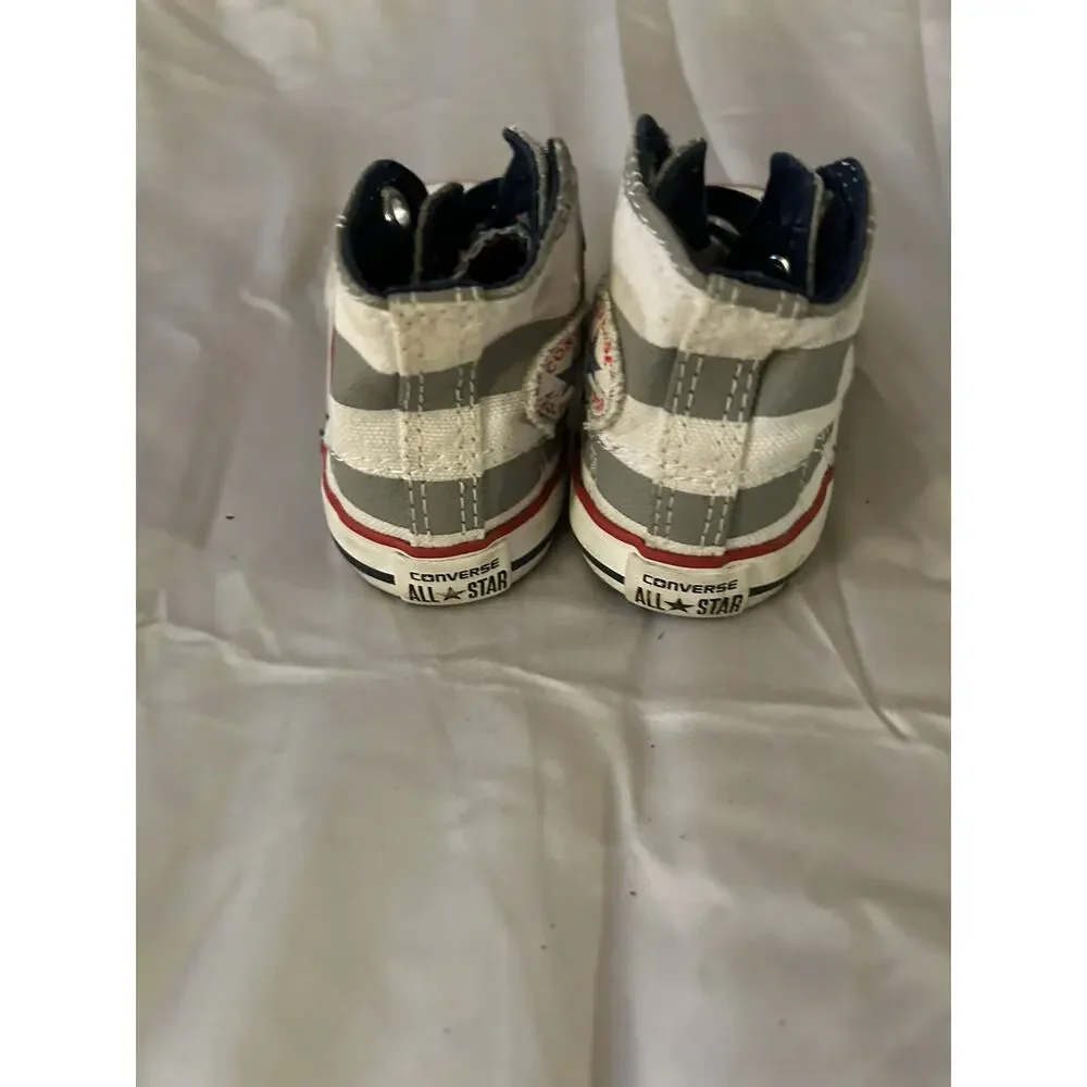 Converse Grey Star High Top Sneakers size 5